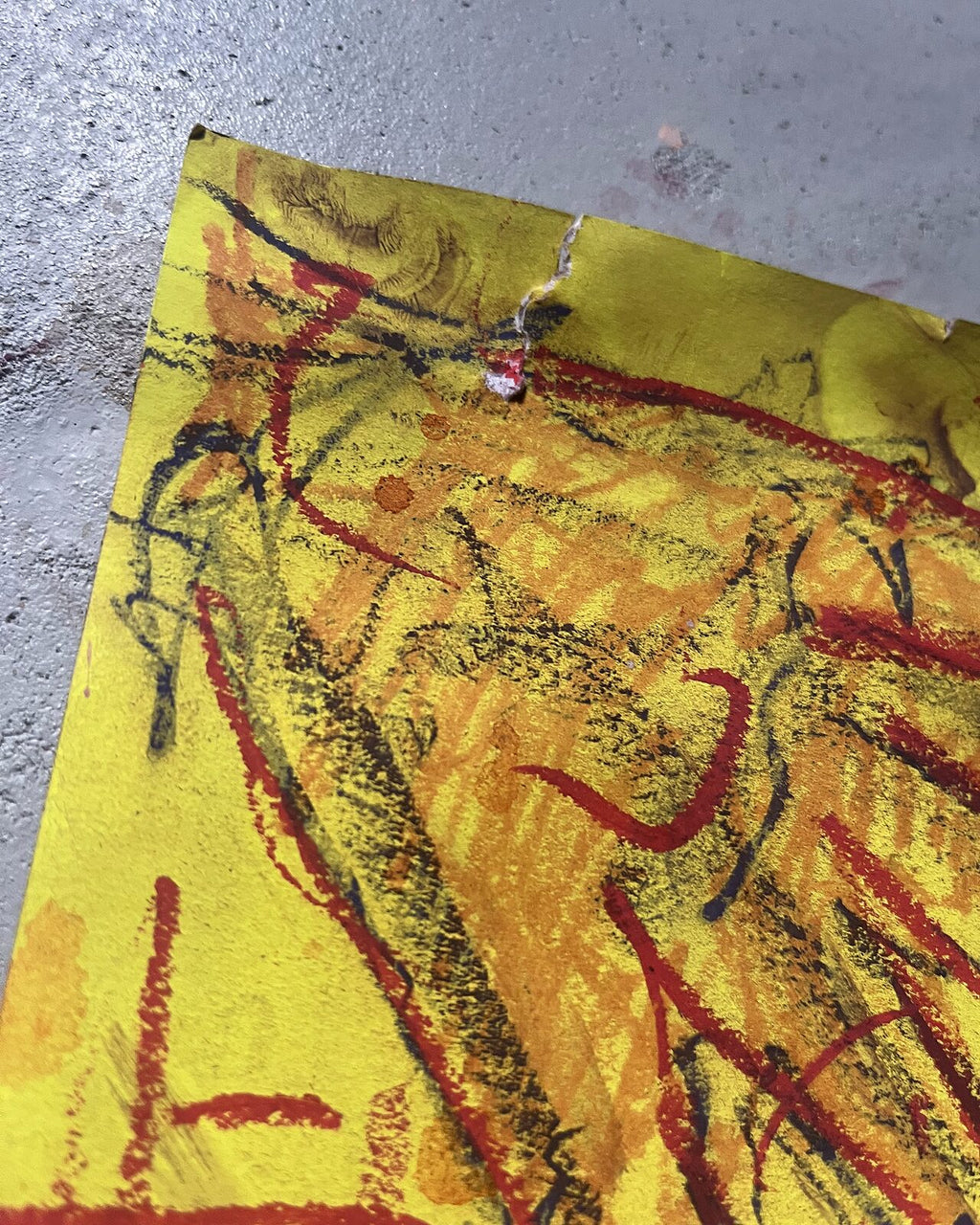 Tankemylder (50x70), nærbillede