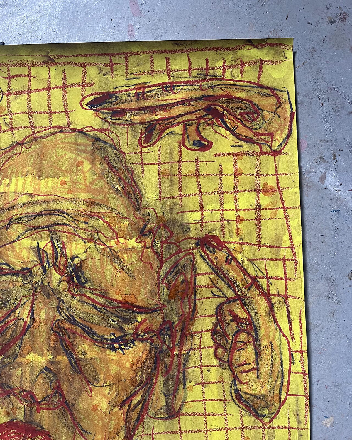 Tankemylder (50x70), nærbillede