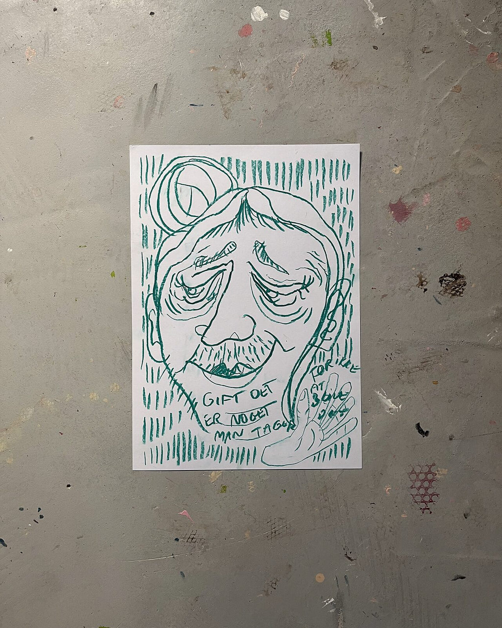 Gift (A3), nærbillede