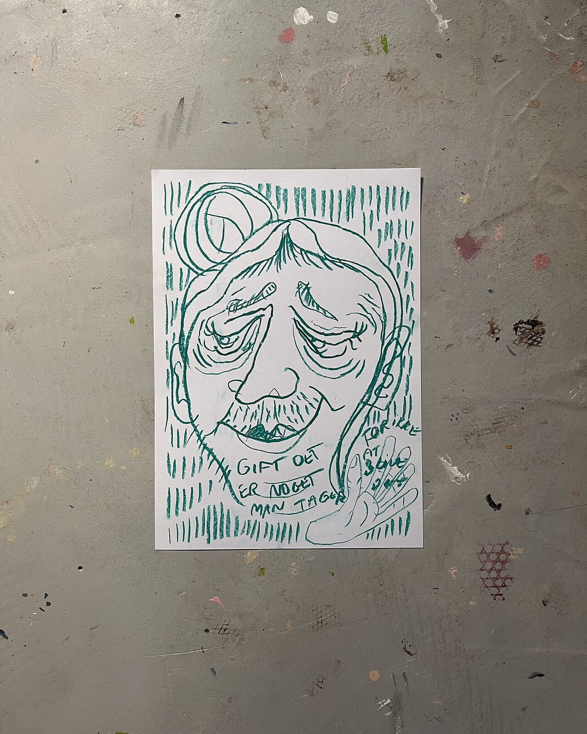Gift (A3), nærbillede