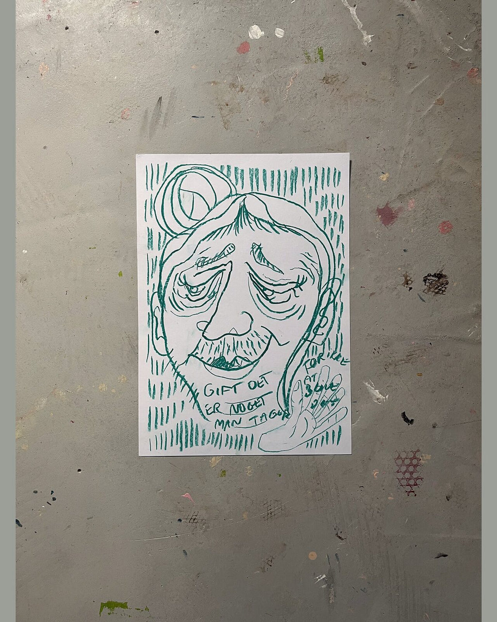 Gift det, nærbillede