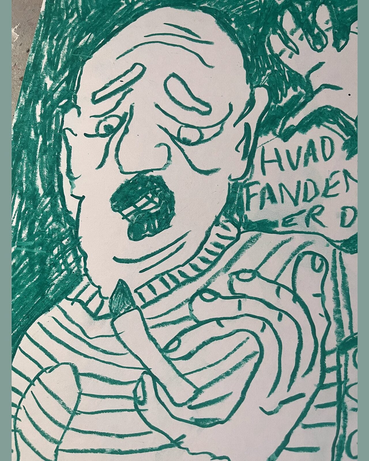 Hvad fanden, nærbillede